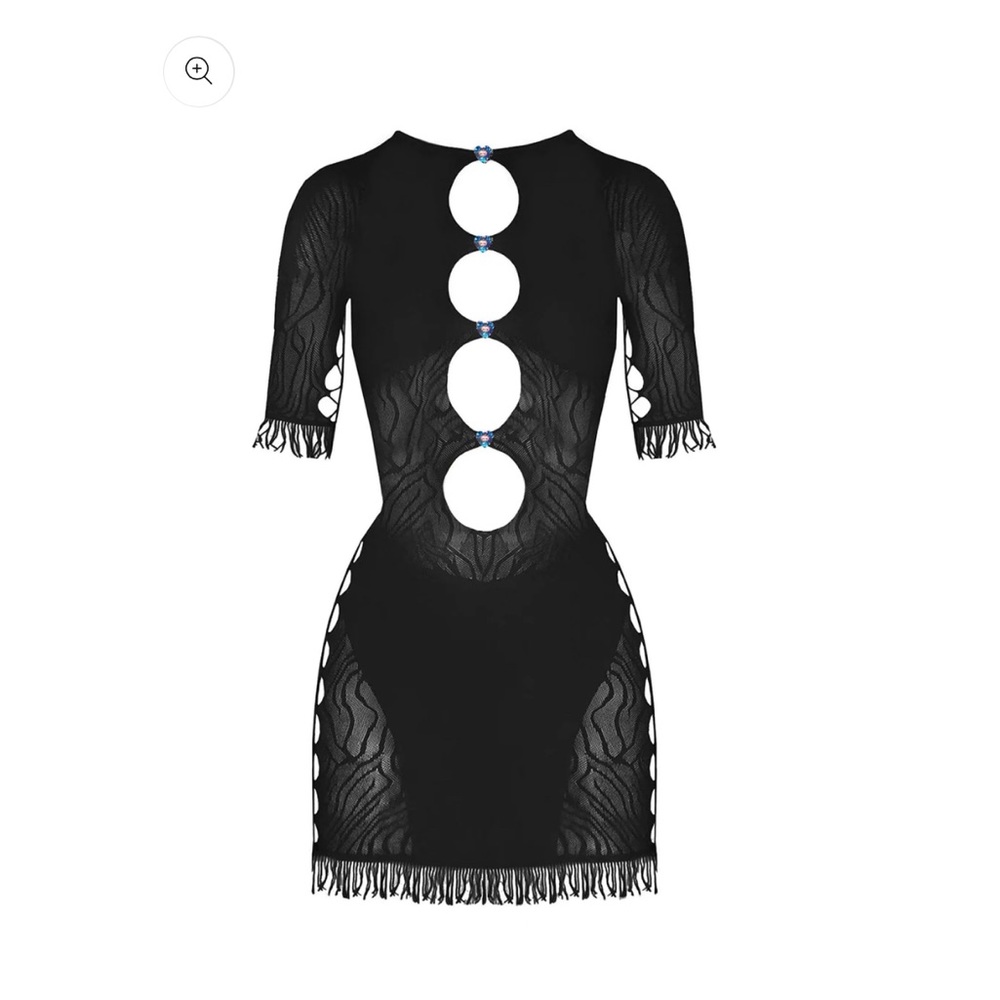 Black poster girl dress